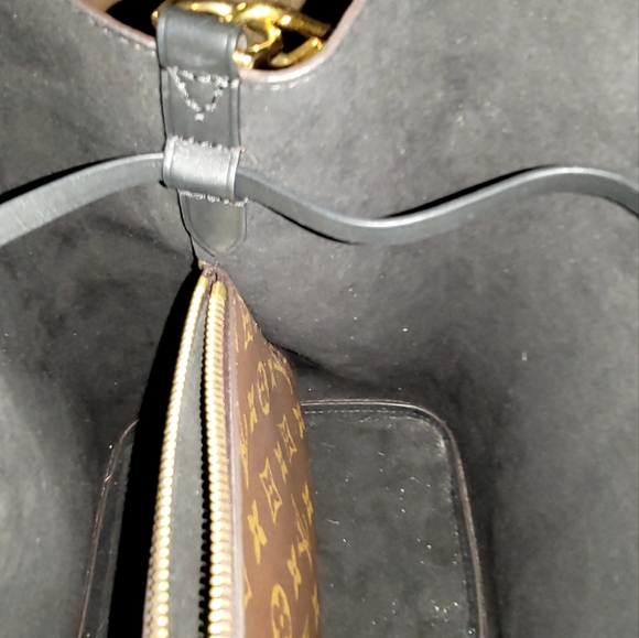 Nwt-Louis Vuitton neonoe Monogram black/brown - Picture 9 of 9